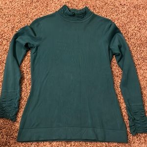 Tribal lightweight sweater Dark Turquoise size small